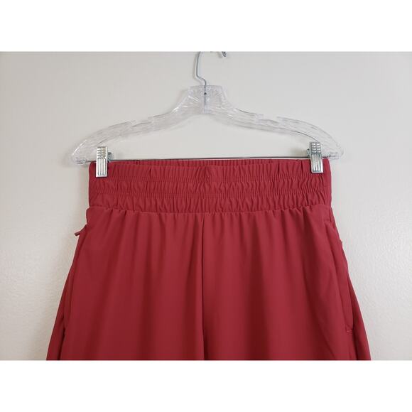 (O5) Balance Athletica Joggers Womens Size S Gym Athletic Rust Red Strertch - Picture 2 of 8